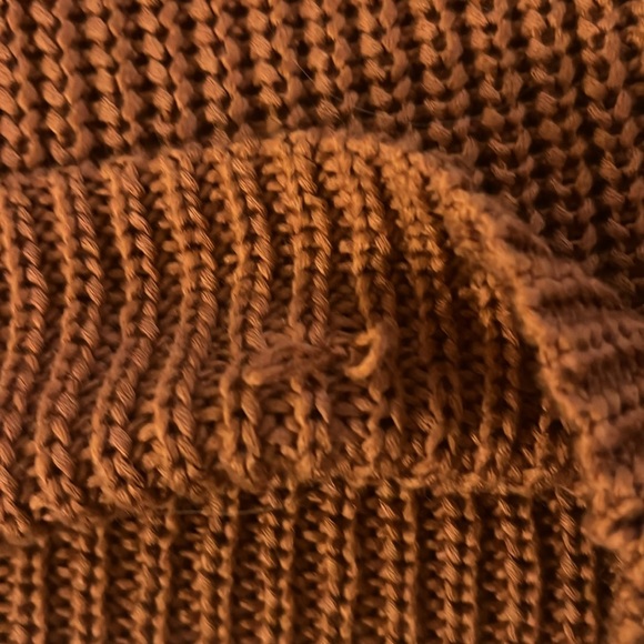 LOFT Knit orange Tank Top - Picture 5 of 5